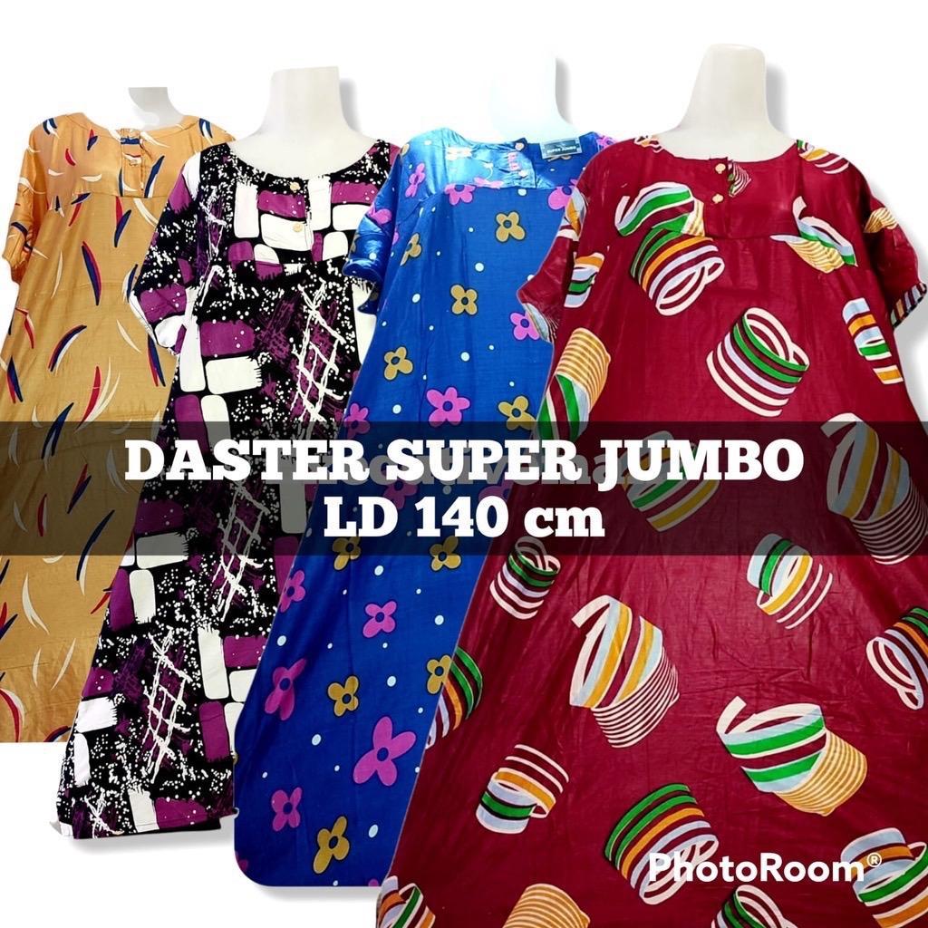 Daster payung EXTRA JUMBO Long Dress  Bahan Soft Adem Nyaman Lembut Premium Daster Kirana Harga Gros