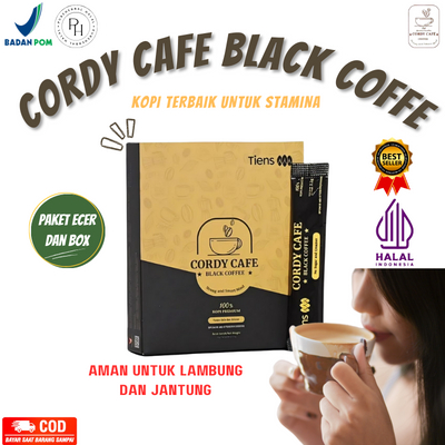 

CORDY CAFE BLACK COFFE Kopi kuat Tahan Lama Di Ranjang - Kopi Hitam Pria Sejati - Kopi Kuat Stamina Pria Dewasa