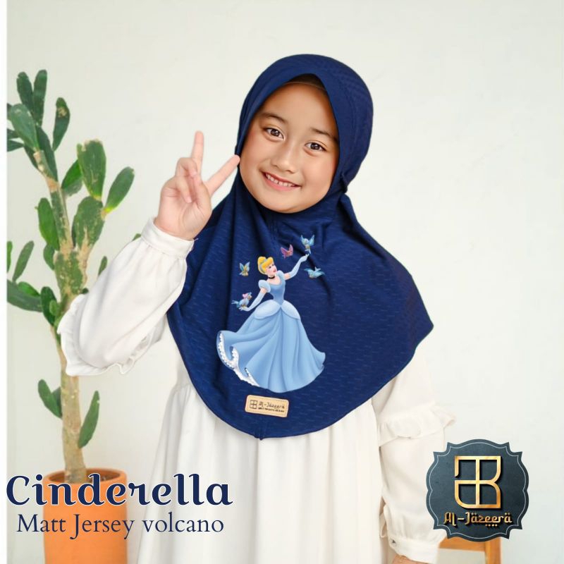 hijab anak sablon Cinderella |Al-Jazeera