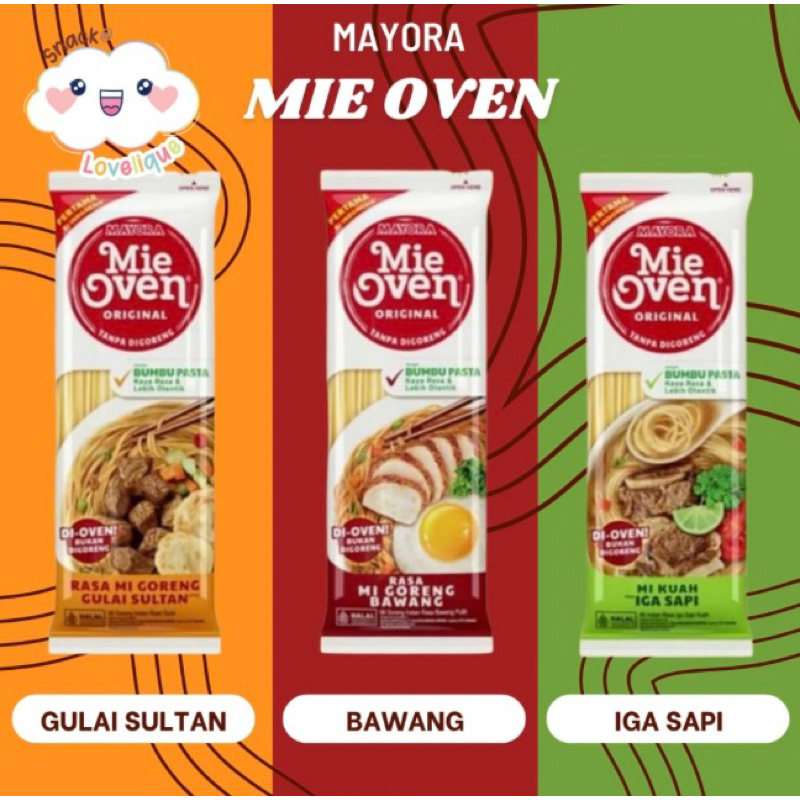 

Mie Oven Mayora Mie Goreng Bawang || Mie Kuah Iga Sapi || Mie Goreng Gulai Sultan