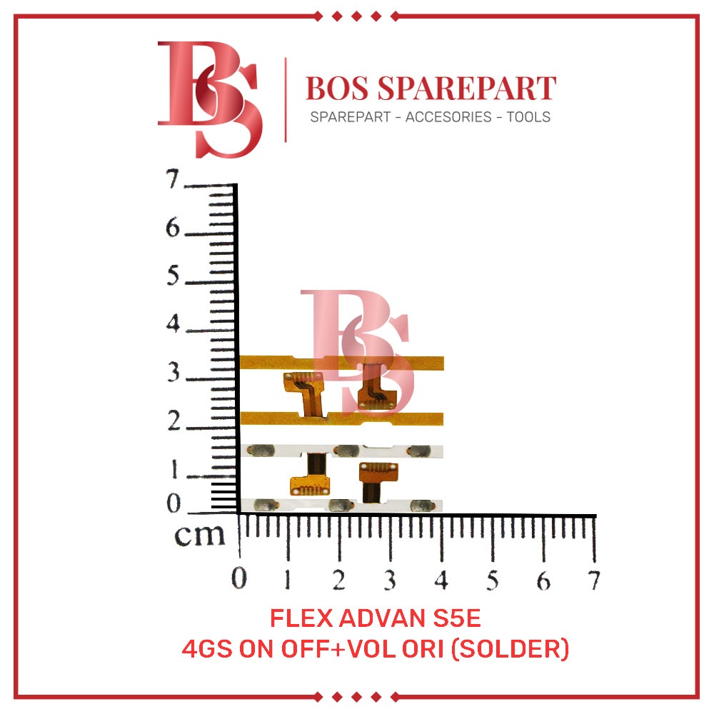 FLEXIBEL ADVAN S5E 4GS ON OFF + VOLUME ORI (SOLDER)