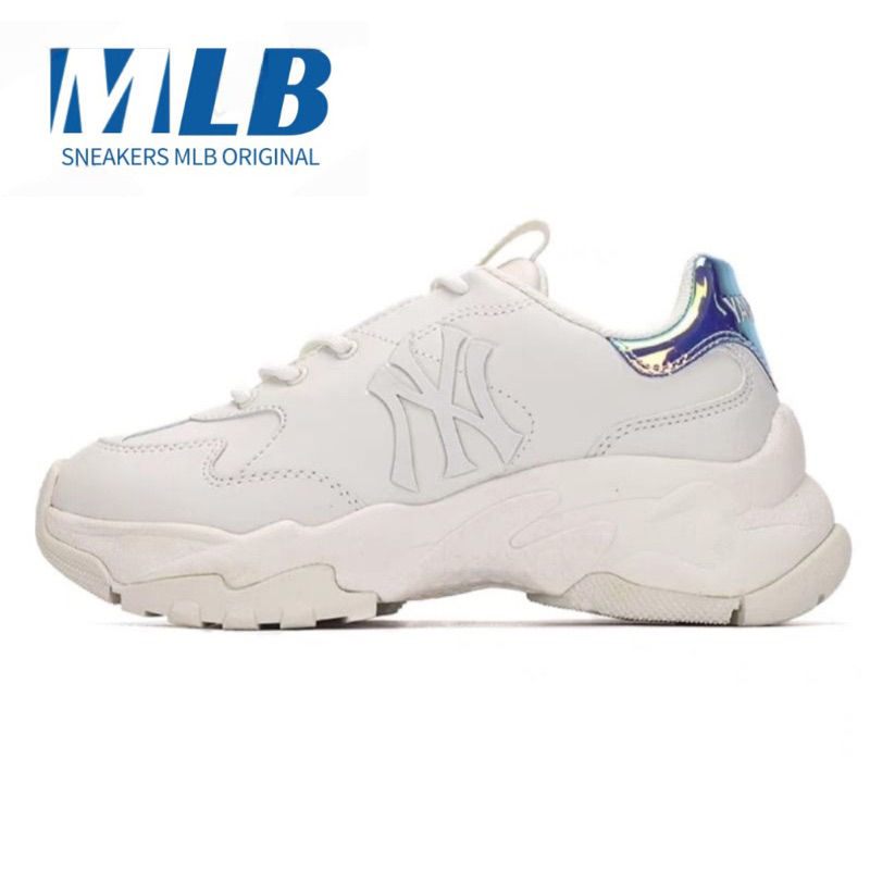 Sepatu MLB Bigball Chunky Shiny NY Yankees / MLB Original