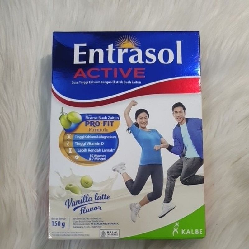 

ENTRASOL ACTIVE RASA VANILLA LATTE ISI 150 G