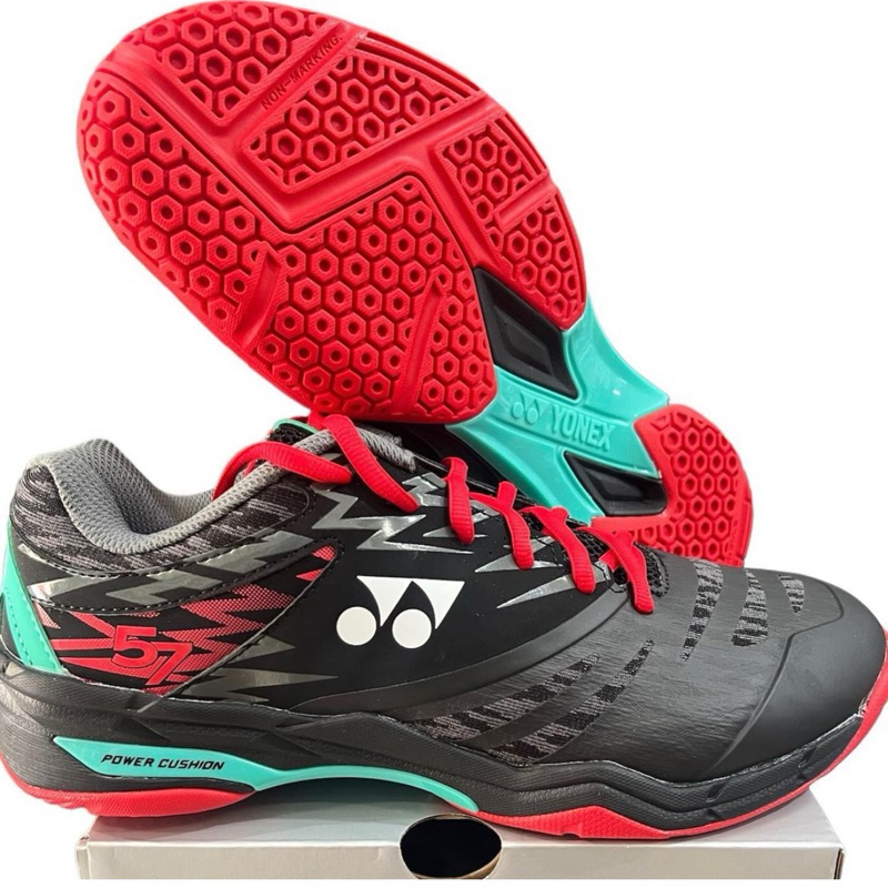 Sepatu Badminton Yonex SHB57 / SHB 57 EX Black