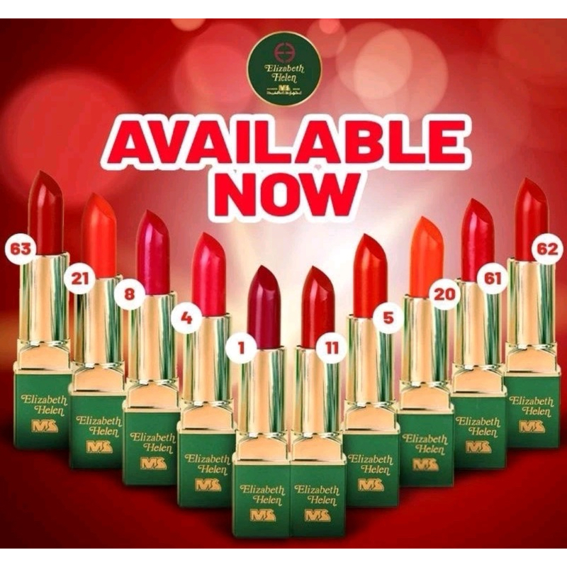 ELIZABETH HELEN LIPSTIK ORIGINAL BPOM