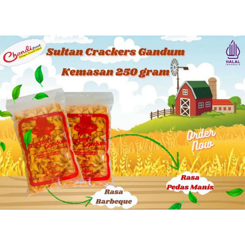 

Sultan Gandum Crackers