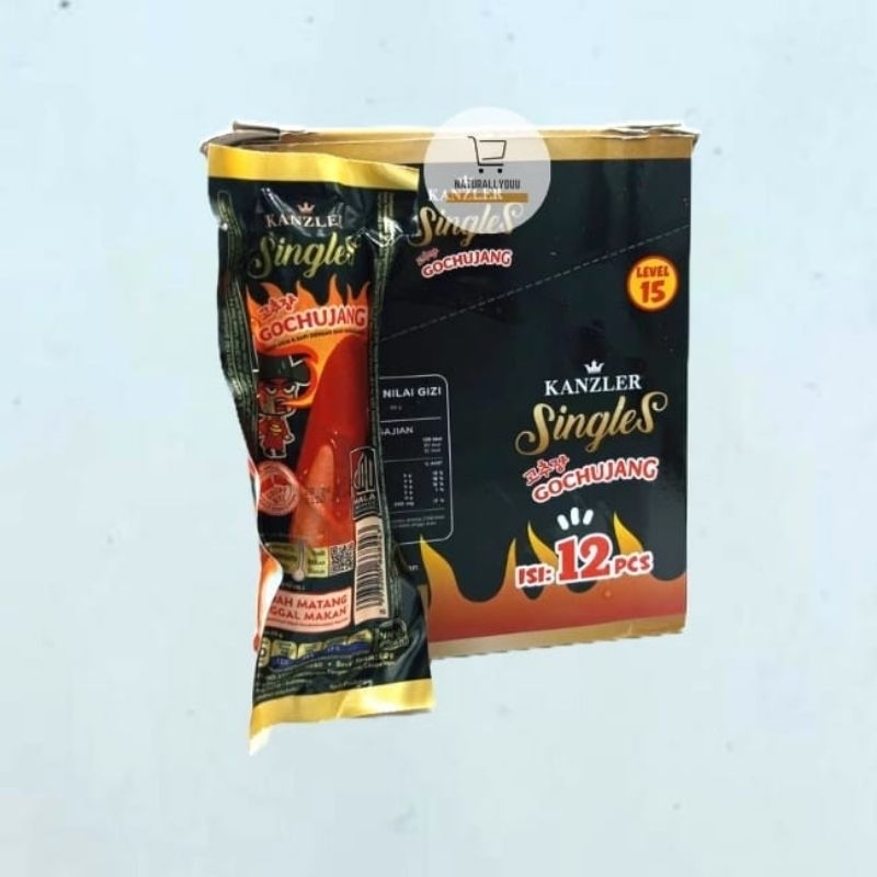 

Sosis Kanzler Rasa Ghojujang 1kotak isi 12