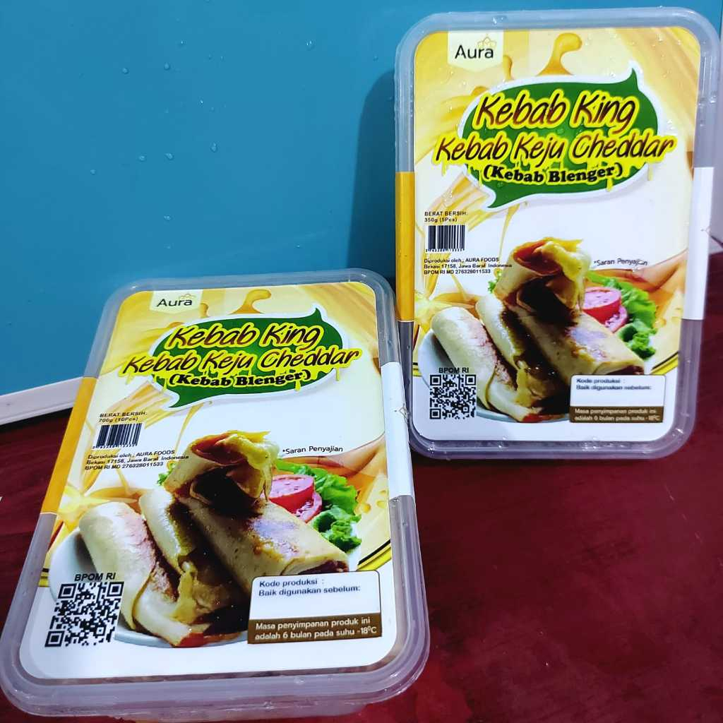 

Kebab King Aura Keju Cheddar 350gr