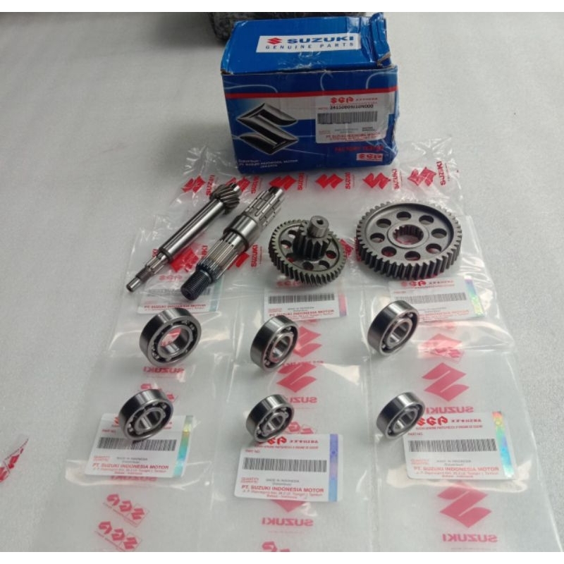 Paket Gigi Rasio Plus Bearing Suzuki Nex Karbu Suzuki Nex Fi