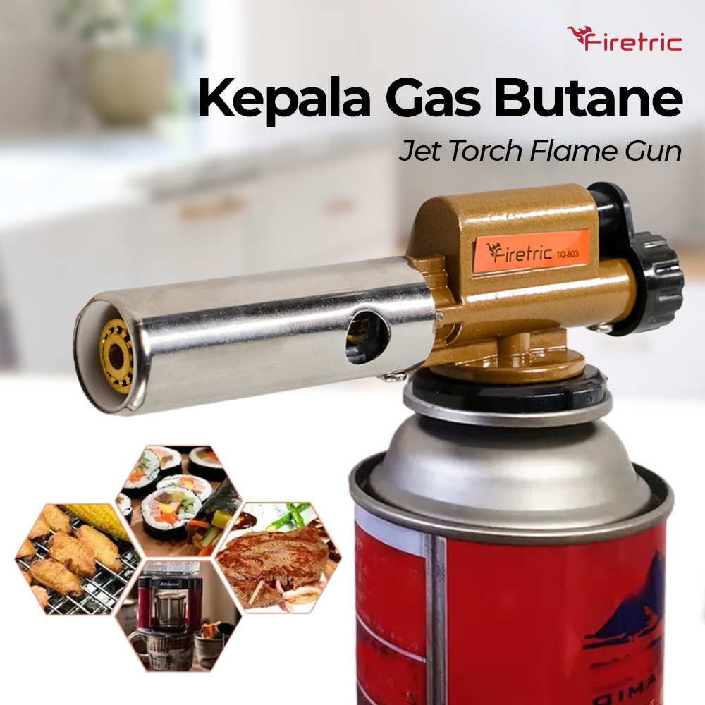 Kepala Gas Butane Jet Torch Flame Gun TQ-803
