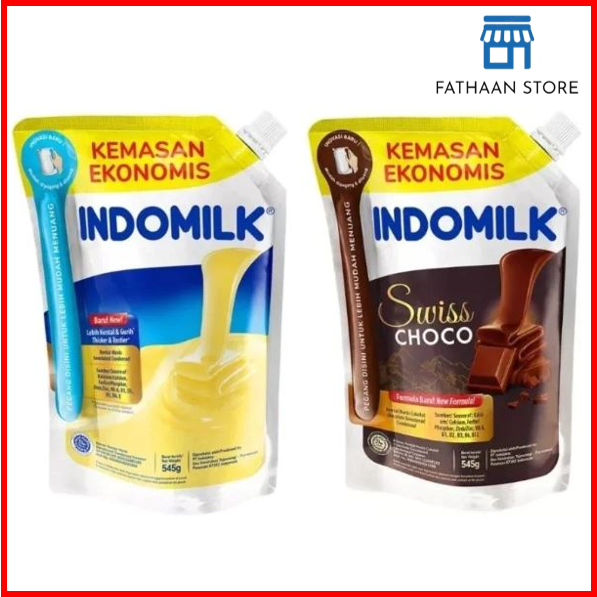 

Indomilk Krimer Susu Kental Manis Kemasan Pouch Ekonomis 545 Gram