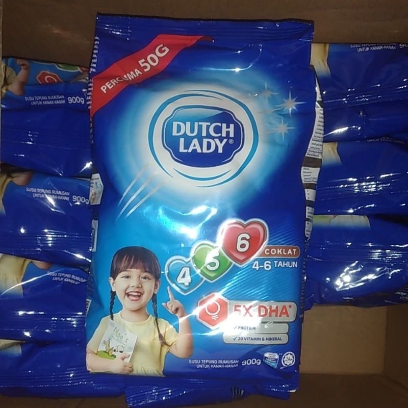 

Dutch Lady Coklat 456 free 50gram