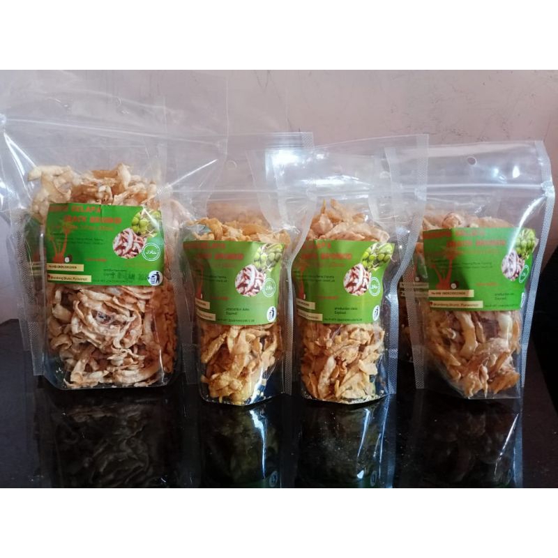 

bronkid keripik kelapa coconut chips Snack 250g