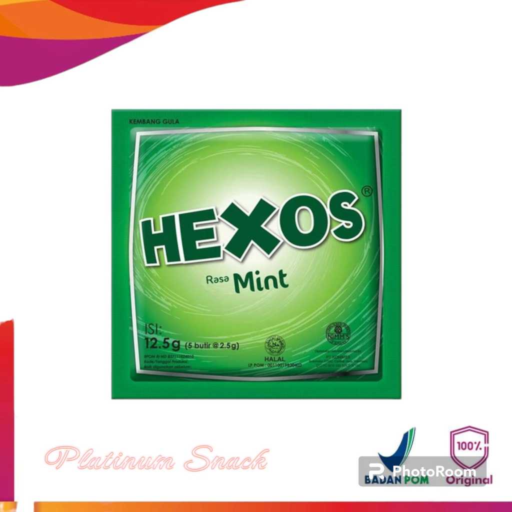 

Hexos Mint Permen | 1 Sachet isi 5 Butir