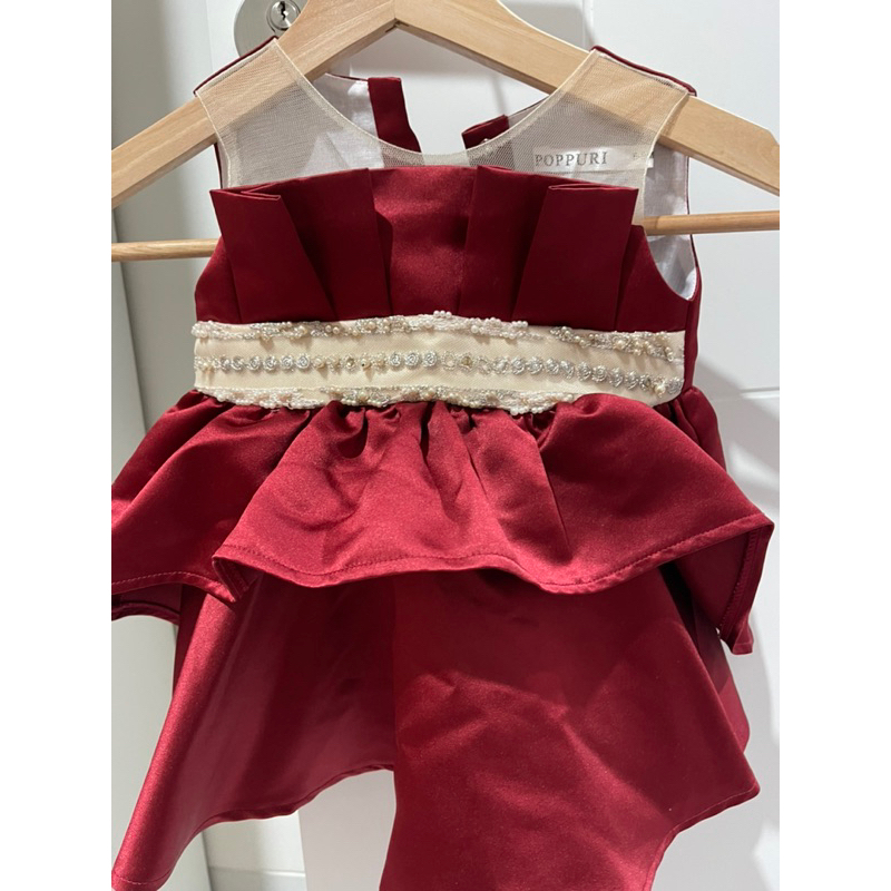 dress poppuri kids 6-9bulan