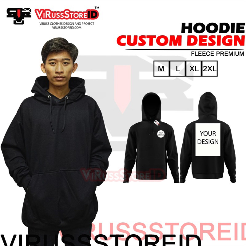 HOODIE CUSTOM - FLEECE PREMIUM