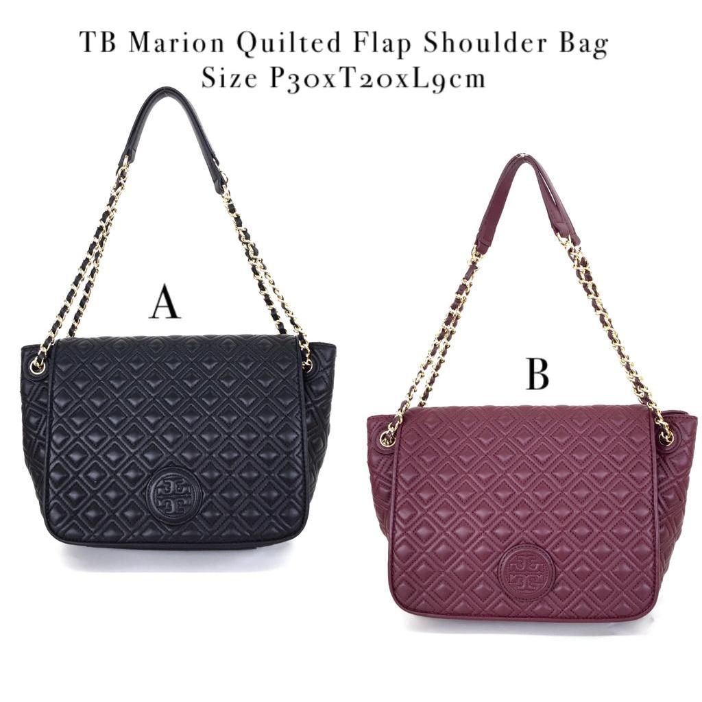 Shoulder Bag Tb Marion Quilted Flap
