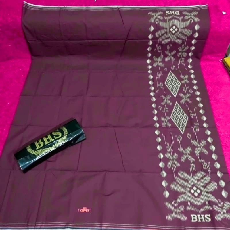 SARUNG BHS COSMO COPPER WARNA POLOS