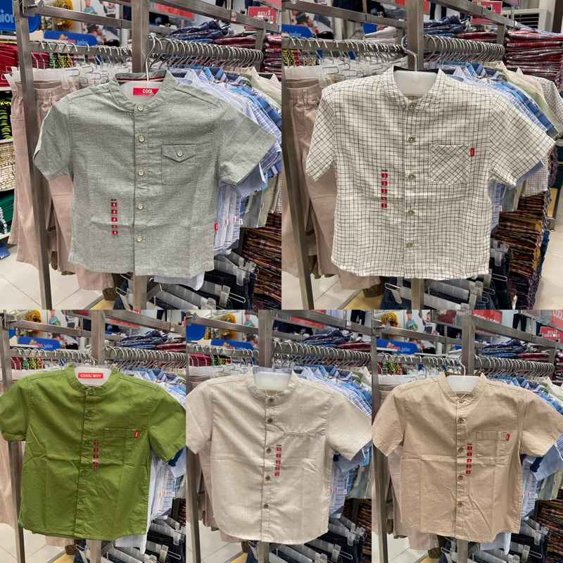 COOL KIDS - Kemeja Koko Anak Laki-Laki (4-14 Tahun)