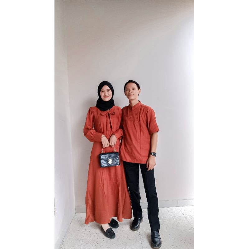 Kenzaoutfit / Couple lebaran baju couple couple polos baju couple terbaru couple terlaris baju kelua