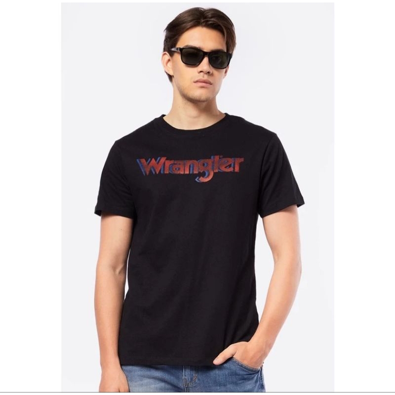 WRANGLER T-SHIRT MILENIUM RED CATTUN / KAOS HITAM KEREN / KAOS DISTRO BRANDED