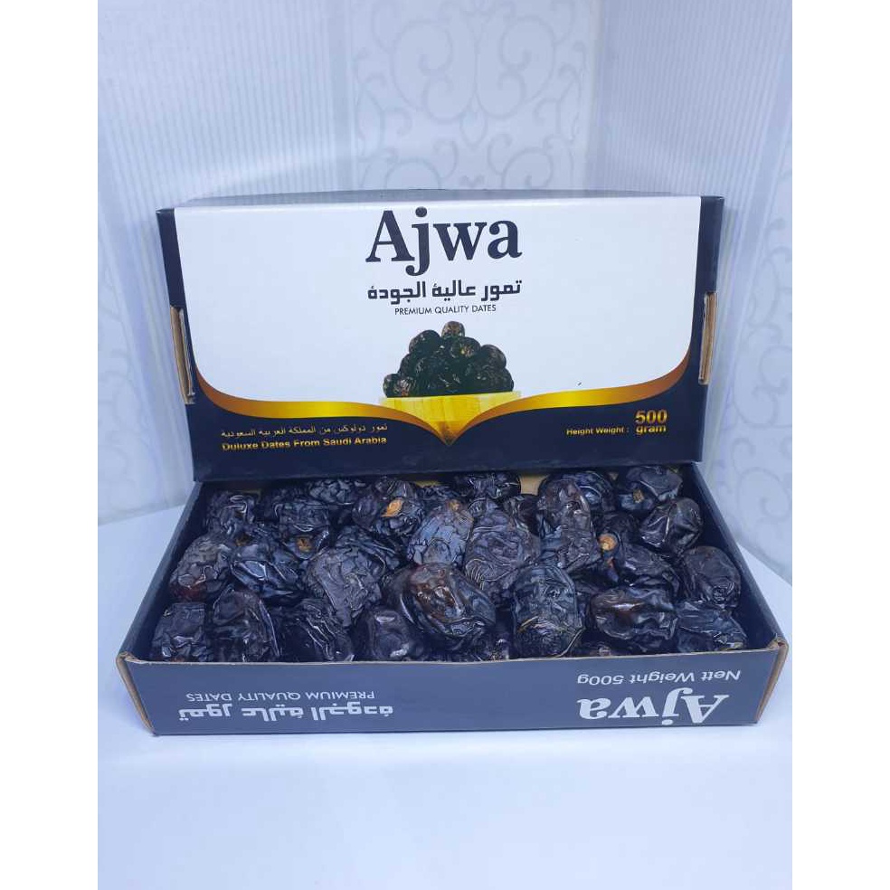

HQA392 VIRAL NEW Kurma AJWA Kurma Nabi Kemasan 5gr