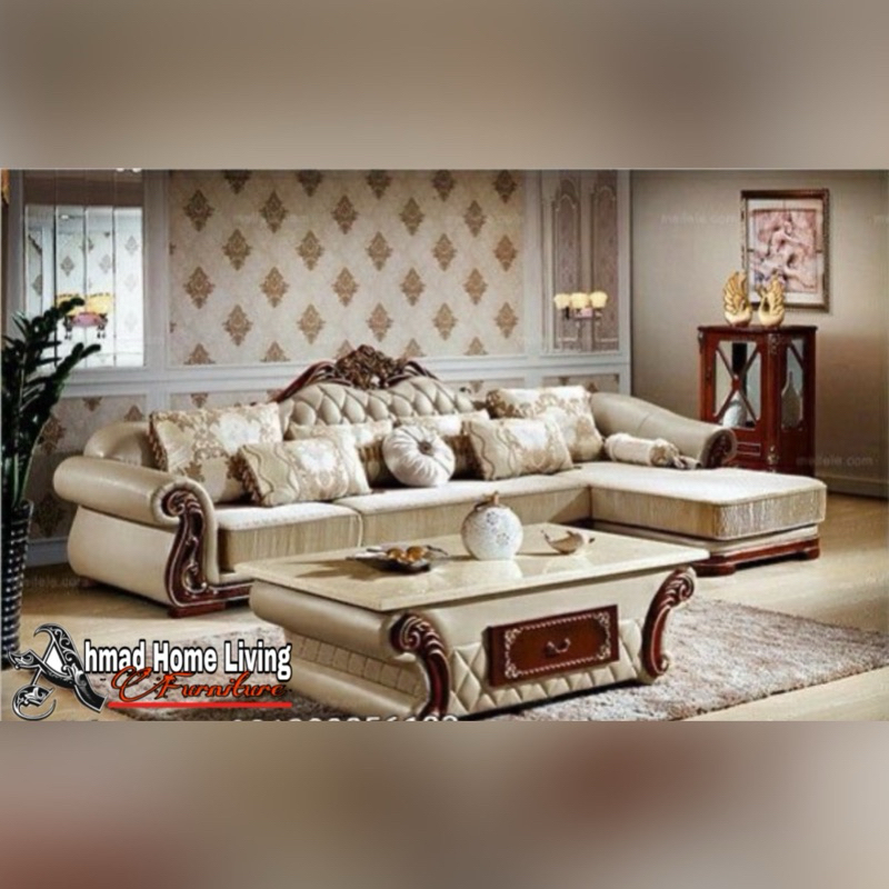 SOFA VINTAGE SOFA TAMU CLASSIC MODERN SOFA JATI
