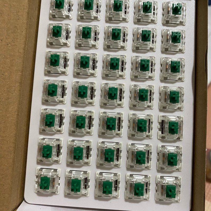 Preloved Used PL Gateron G Pro Green Mechanical Keyboard Switch