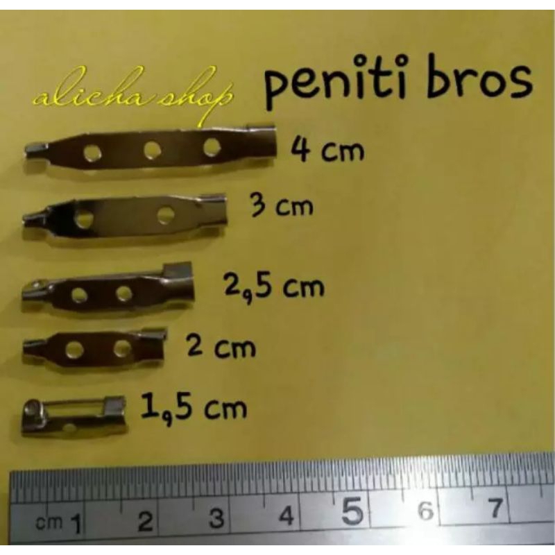 Peniti Bros 3cm / lusin
