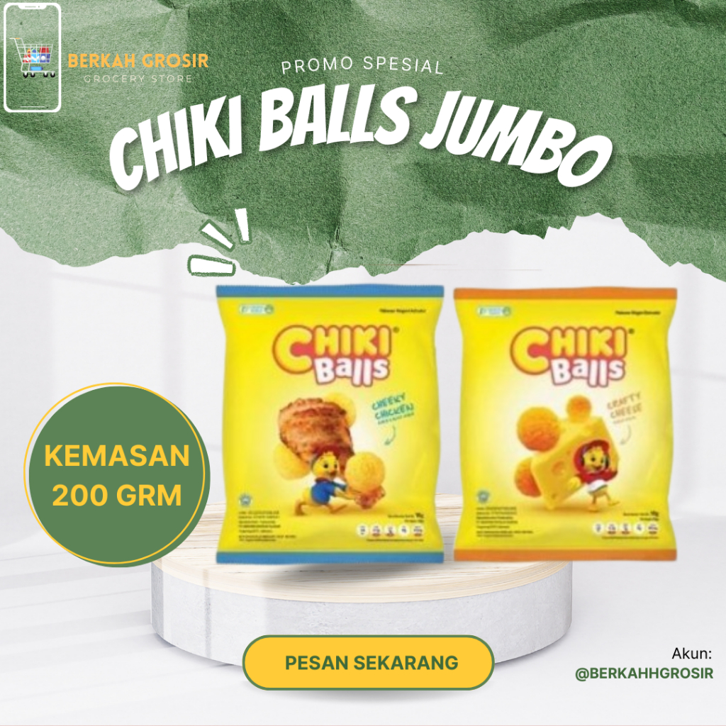 

CHIKI BALLS JUMBO 200GRM