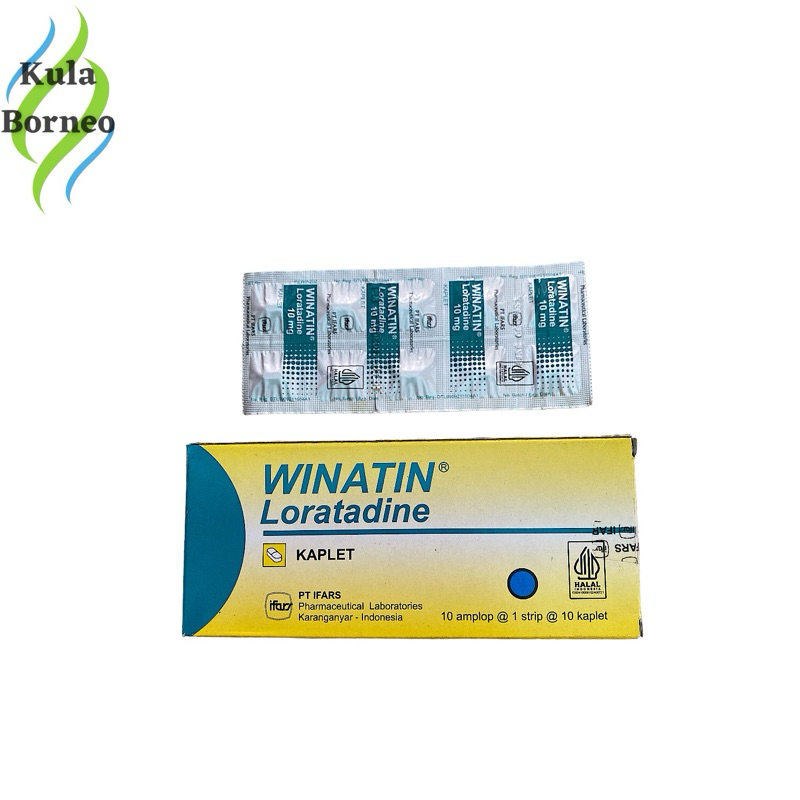 Winatin 10 Tablet - Obat Gatal Alergi