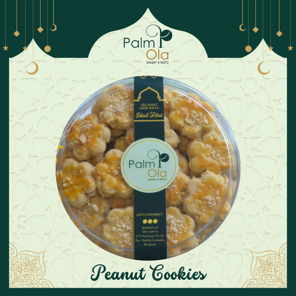 

Kue Kering Peanut Cookies Palm Ola