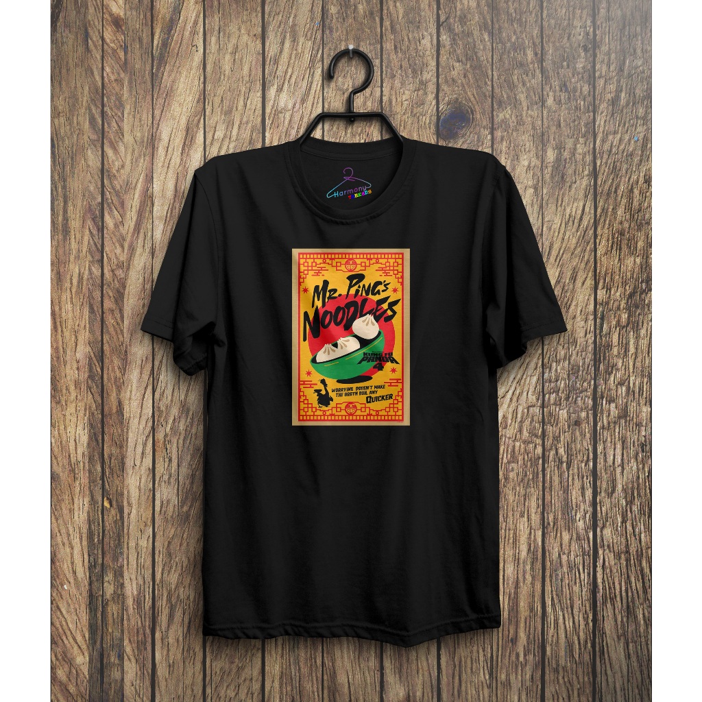 KP012 KAOS Kung Fu Panda 4 Mr. Ping'S Noodles PREMIUM T-SHIRT