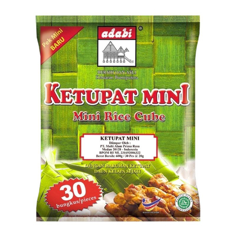 

Adabi Ketupat Mini instan 30 x 20