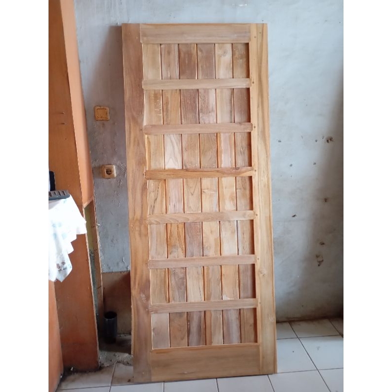 pintu minimalis kayu jati PROMO