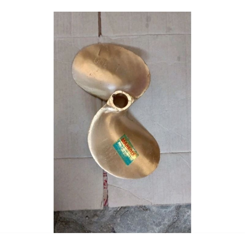 Baling kuningan daun 2 x L300 / L250 kipas kapal perahu nelayan propeller