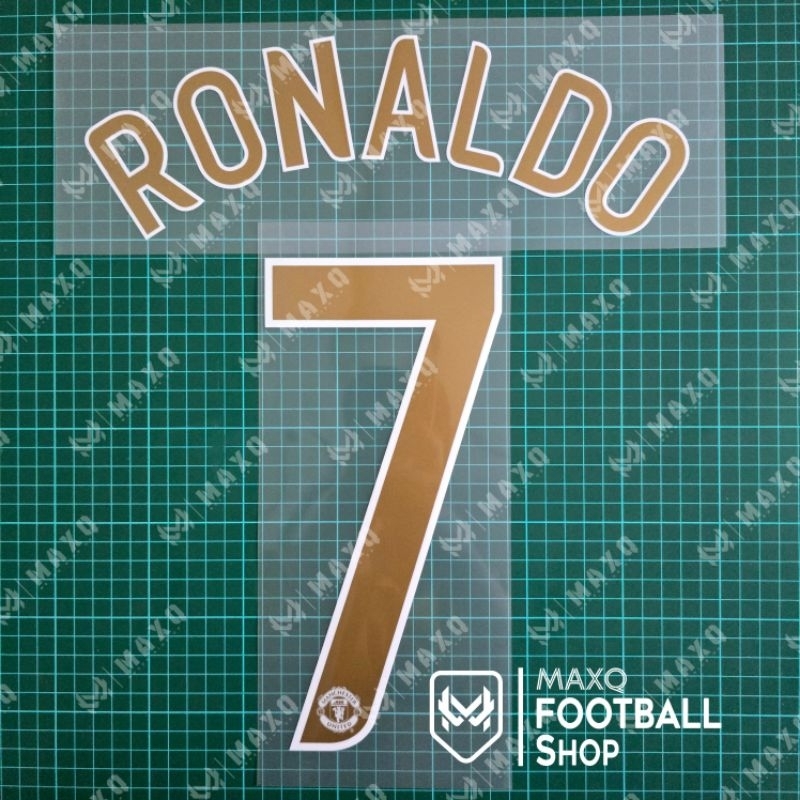 [ NAMESET ] MUFC HOME RONALDO 2006 / 2007 CUP Ver.