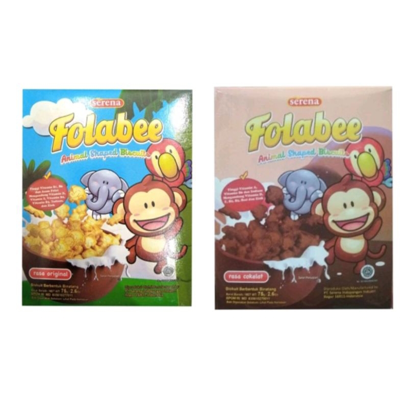 

Biskuit Serena Folabee Coklat / Original (75gram) Serena Folabee Animals / Animal Biscuit Chocolate Original / Biskuit Serena / Biskuit Bentuk Binatang / Biskuit Bentuk Hewan / Snack Anak / Camilan Anak / Snack Ultah / Hampers Ultah / Serena Biscuit