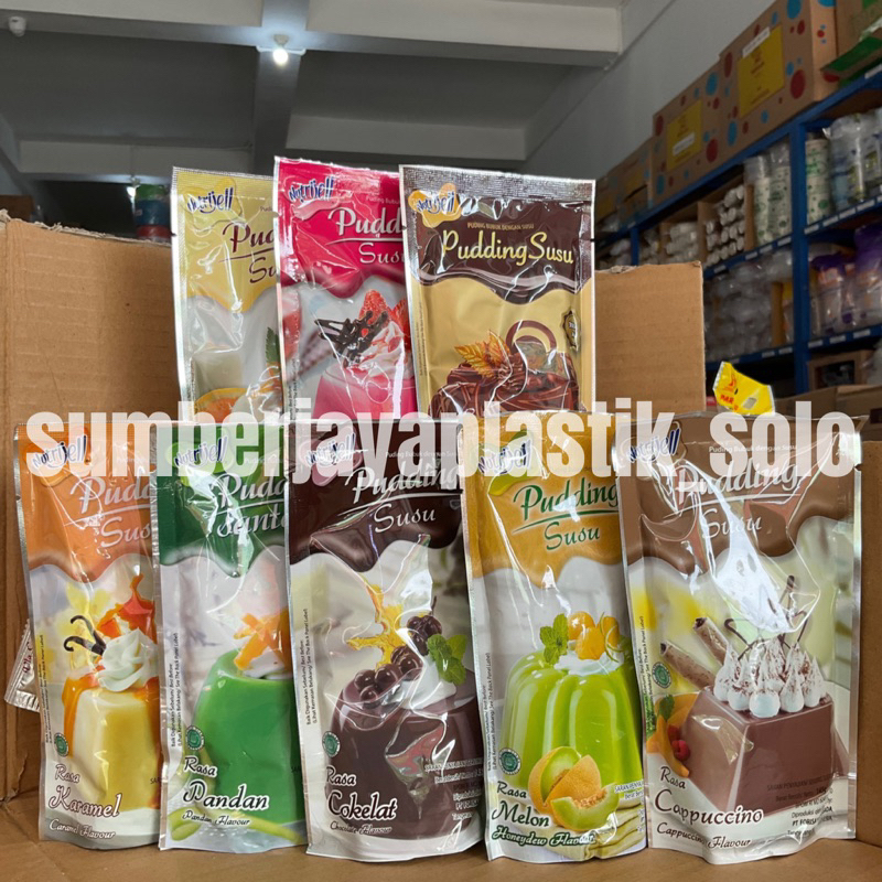 

PUDDING NUTRIJELL All Varian Pudding Susu Puding Santan 120 gram 130 gram