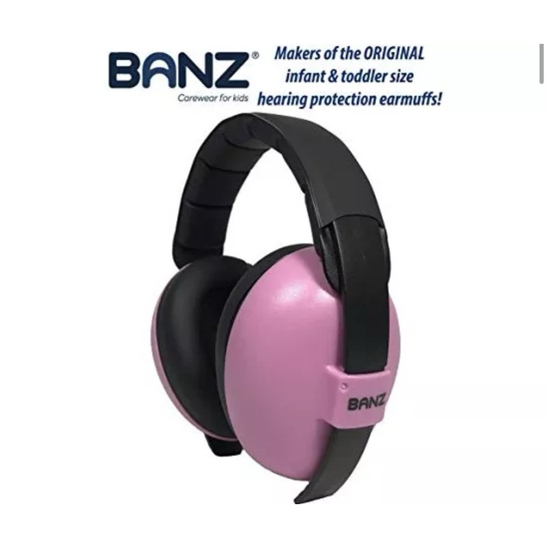 Banz Baby Earmuff Petal Pink