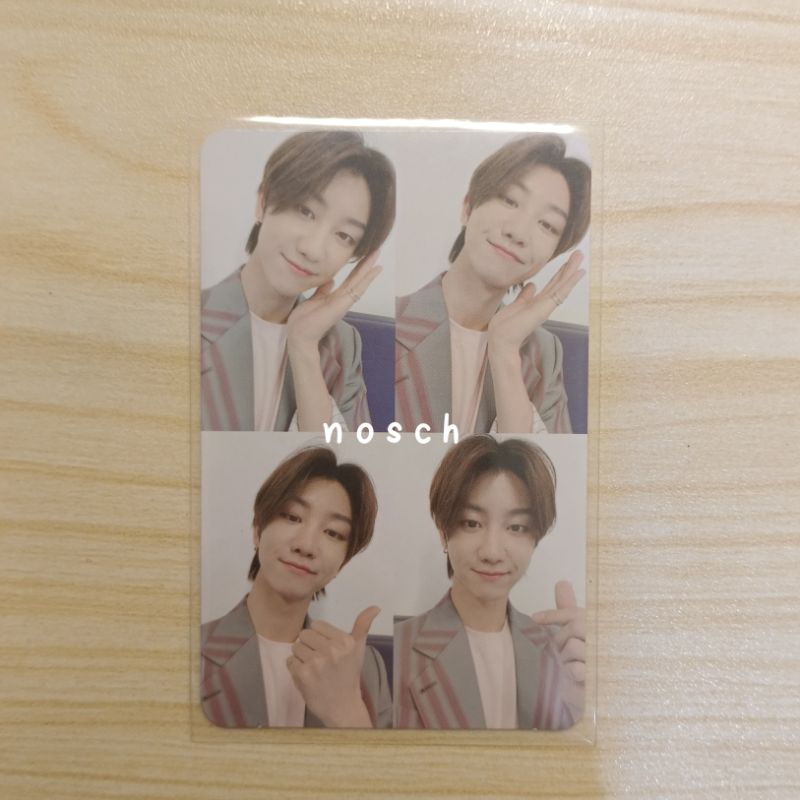 seventeen the8 minghao grid henggarae net ver pc photocard ( official )