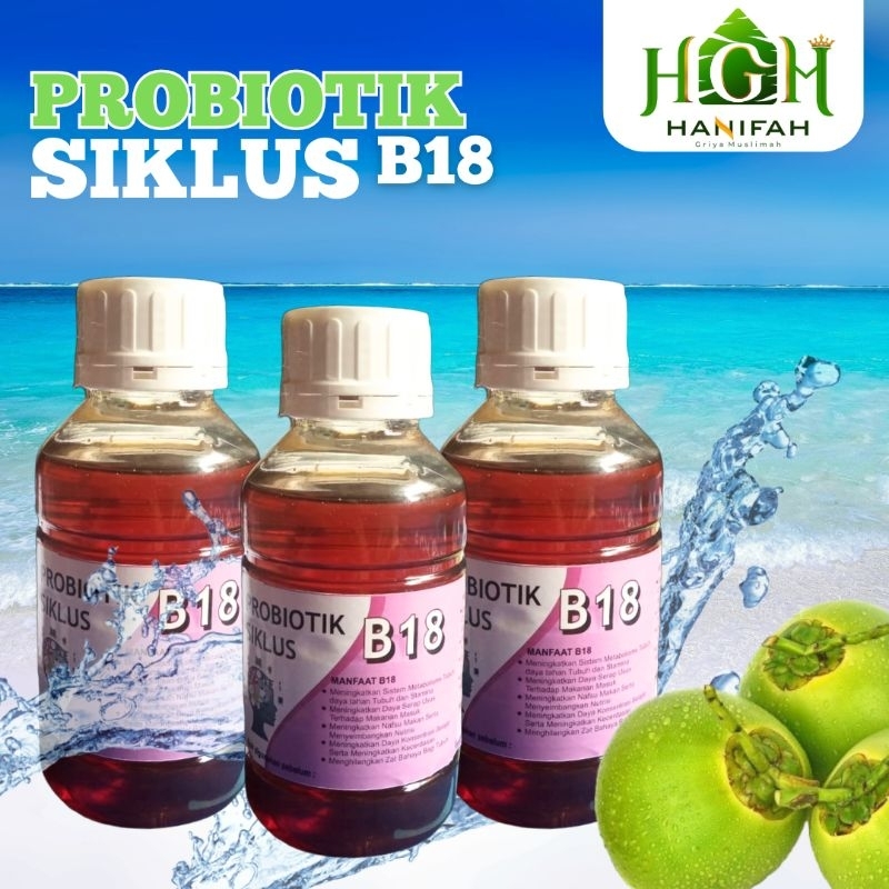 Probiotik Siklus B18 /Probiotik/Herbal Kecerdasan Anak/ Probiotik peningkat metabolisme dan daya tah