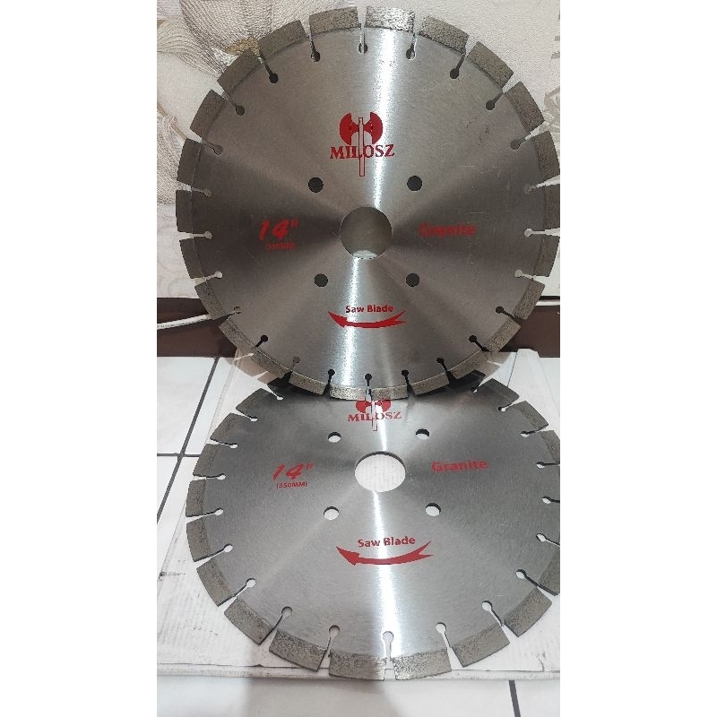 Pisau Potong Batu Alam, Basalto, Andesit 14"