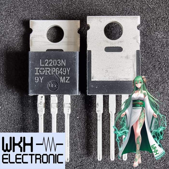 ORIGINAL IRL2203NPBF IRL2203 N-Ch mosfet 30V 116A L2203N IRL2203N