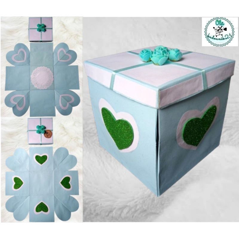 

EXPLOSION BOX LOVE | KOTAK HADIAH SURPRISE ULANG TAHUN