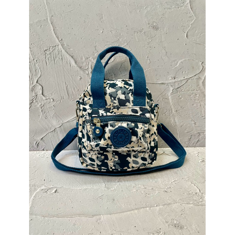 TAS SELEMPANG MINI / TAS TENTENG KECIL UNISEX SIZE S BAHAN PARASUT 2 RESLETING SUPER PREMIUM IMPORT 