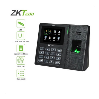 PROMO MURAH FINGERPRINT ZKTECO LX-14/ MESIN ABSENSI ZKTECO