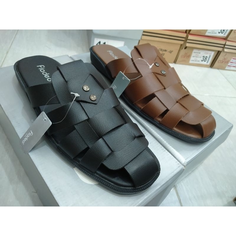 Fladeo MSC202-2AH Sepatu sandal pria sandal pria slop sandal slop pria fladeo original