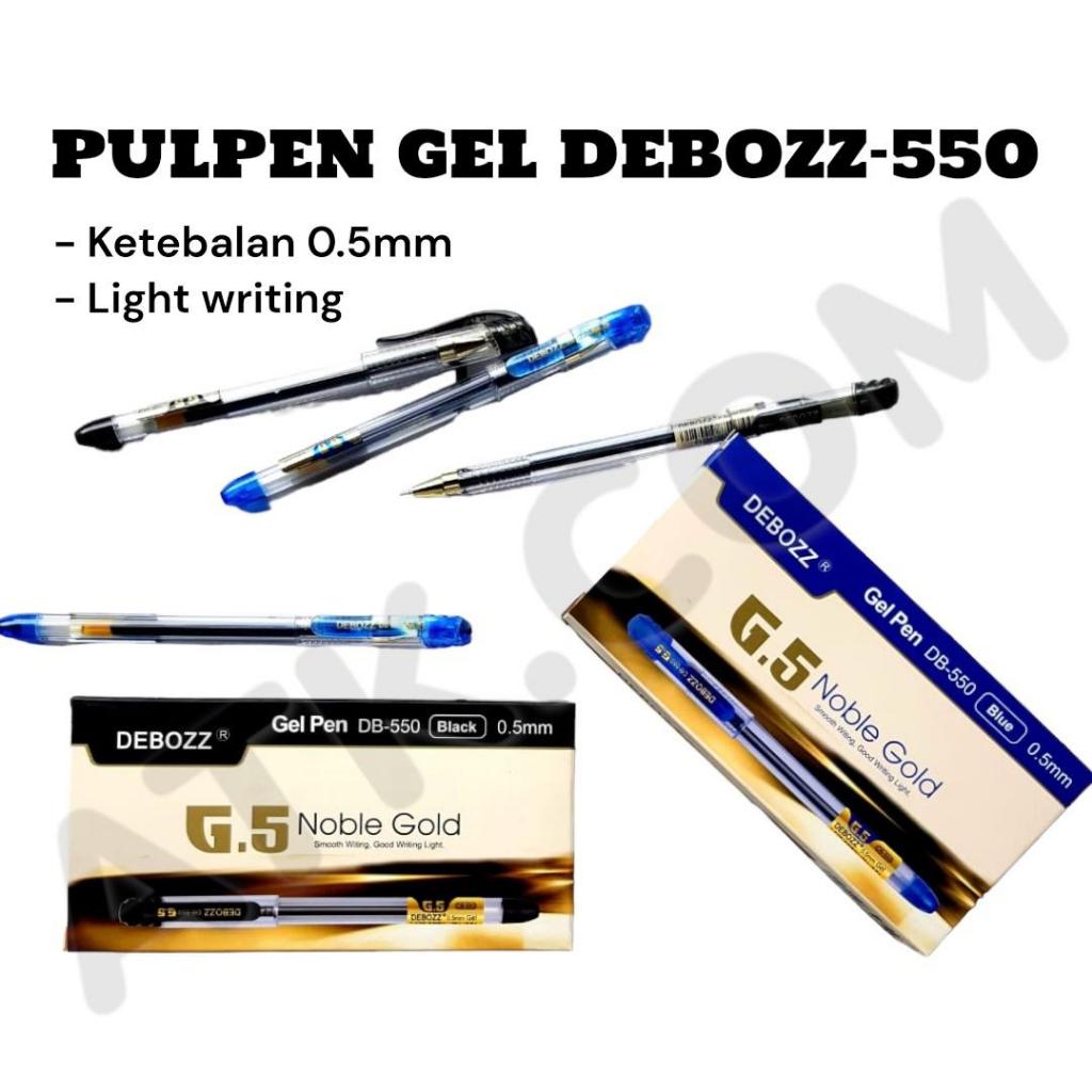 

SERBA DUA RIBU - Pulpen Gel Tinta Hitam dan Biru / DEBOZZ / Gel Pen / Bolpoin / Cocok untuk keperluan sekolah dan kantor (PCS)