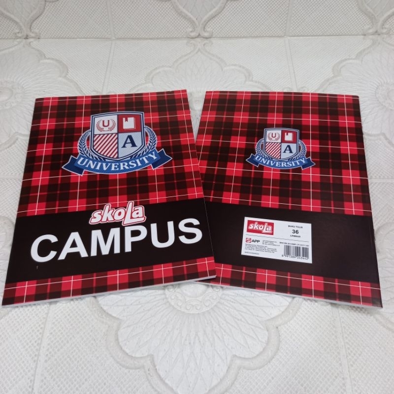 

kln buku tulis CAMPUS isi 36 lembar skola